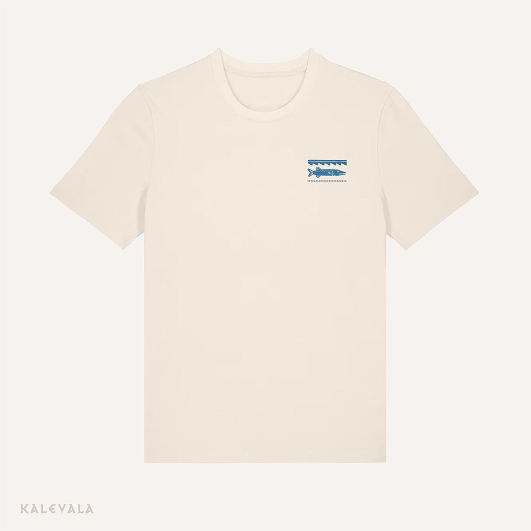 Hauki, tyyni - t-paita