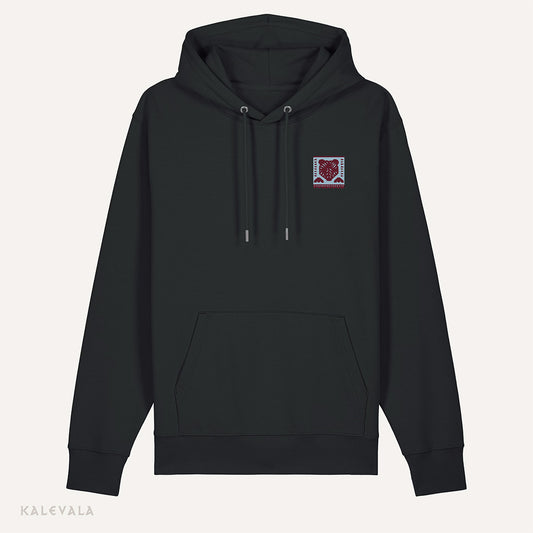 Karhu, loitsu - collegehuppari, rintapainatus