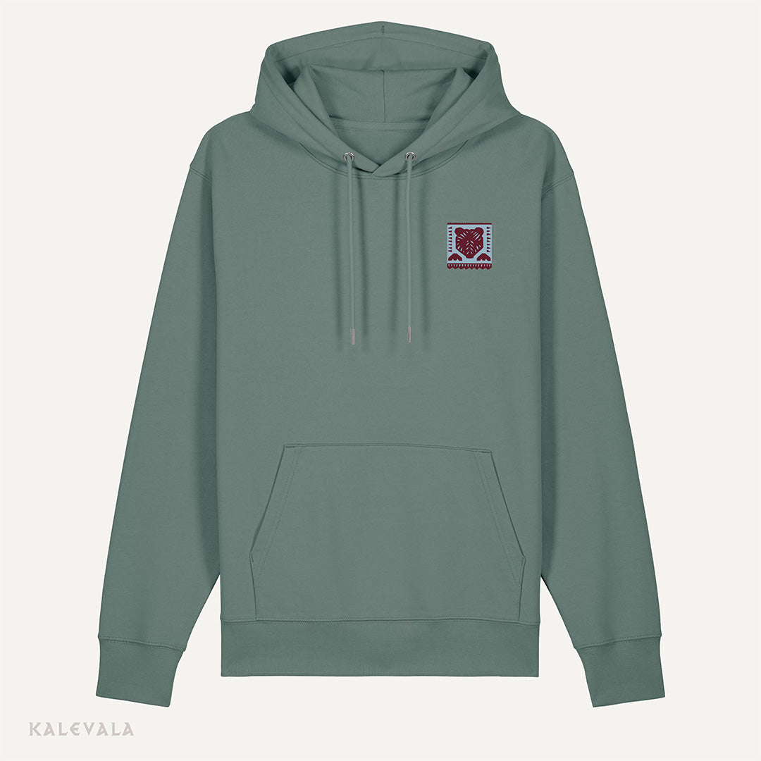 Karhu, loitsu - collegehuppari, rintapainatus