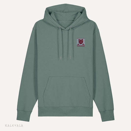 Karhu, loitsu - collegehuppari, rintapainatus